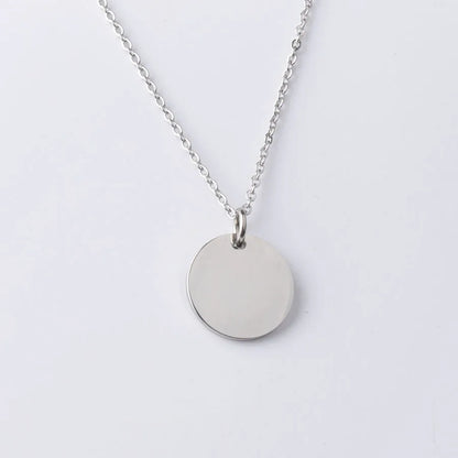 Disc necklace