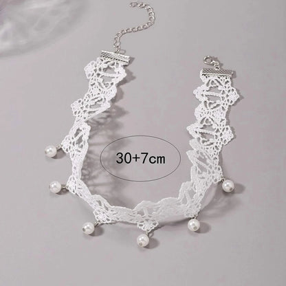 Bridal choker necklace