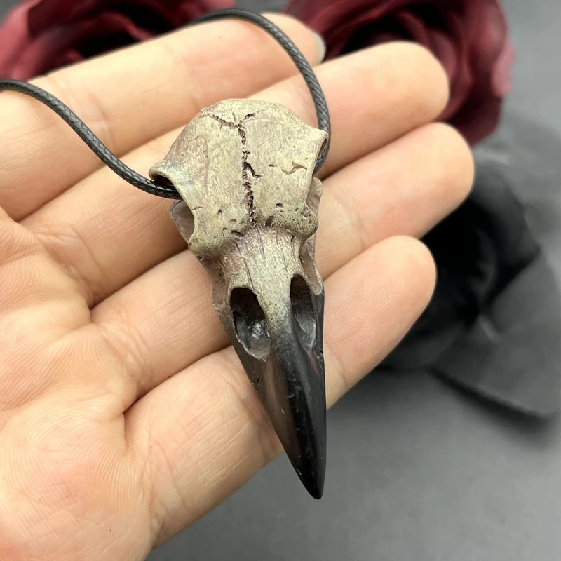 Raven necklace