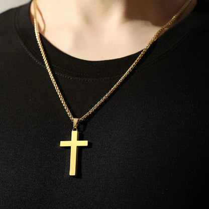 Childrens cross necklace