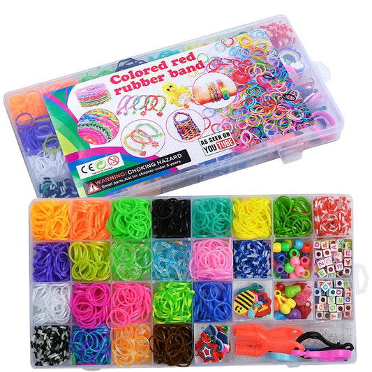 Bracelet making kit rubber bands