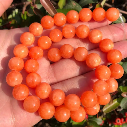 Orange beads