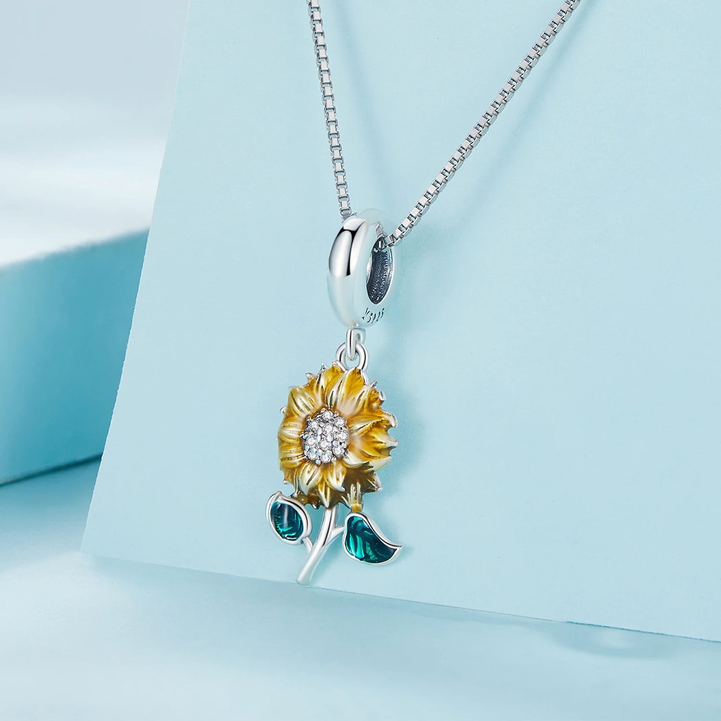 Sunflower pendant