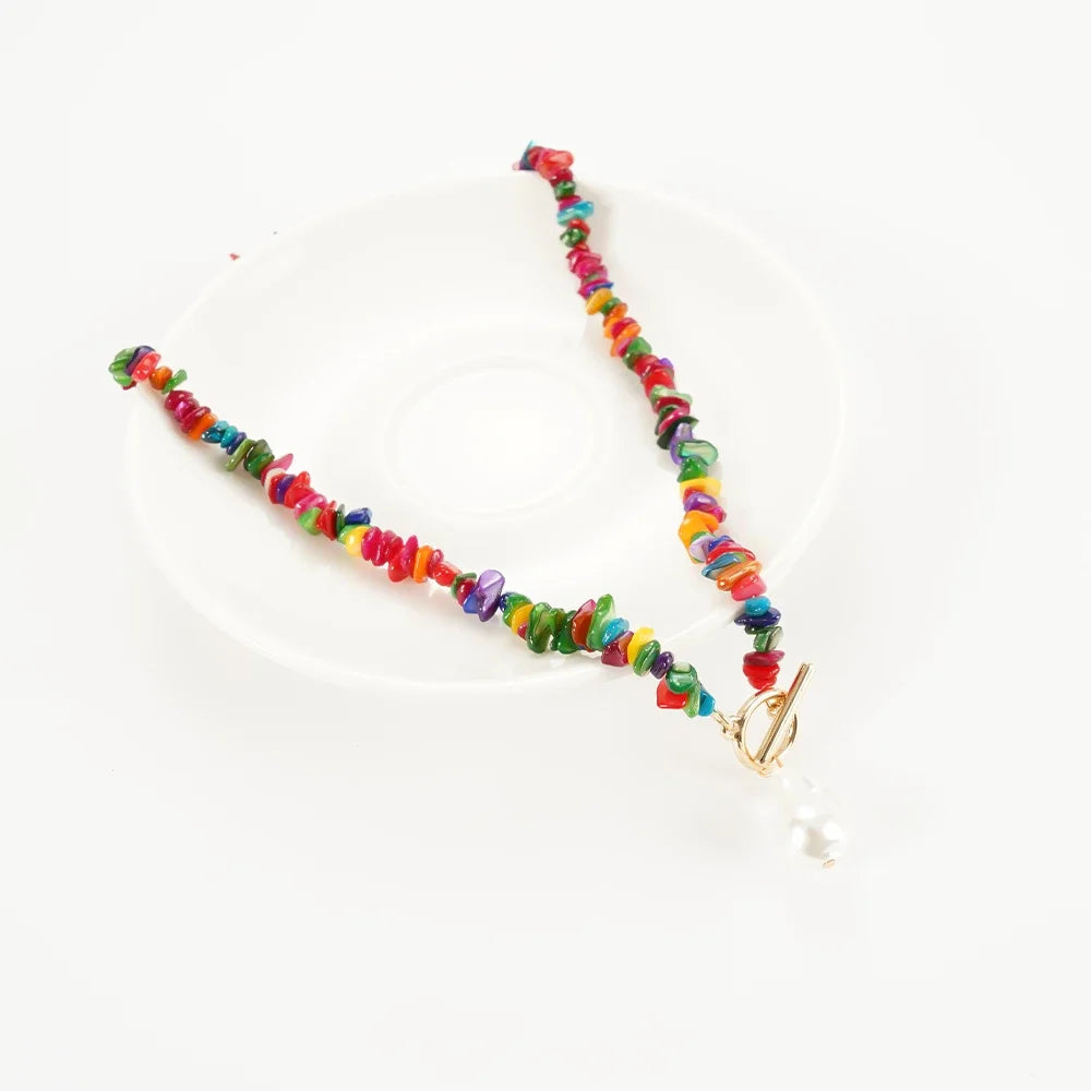 Multicolor necklace