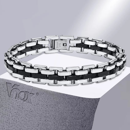 Stainless steel bracelet for men