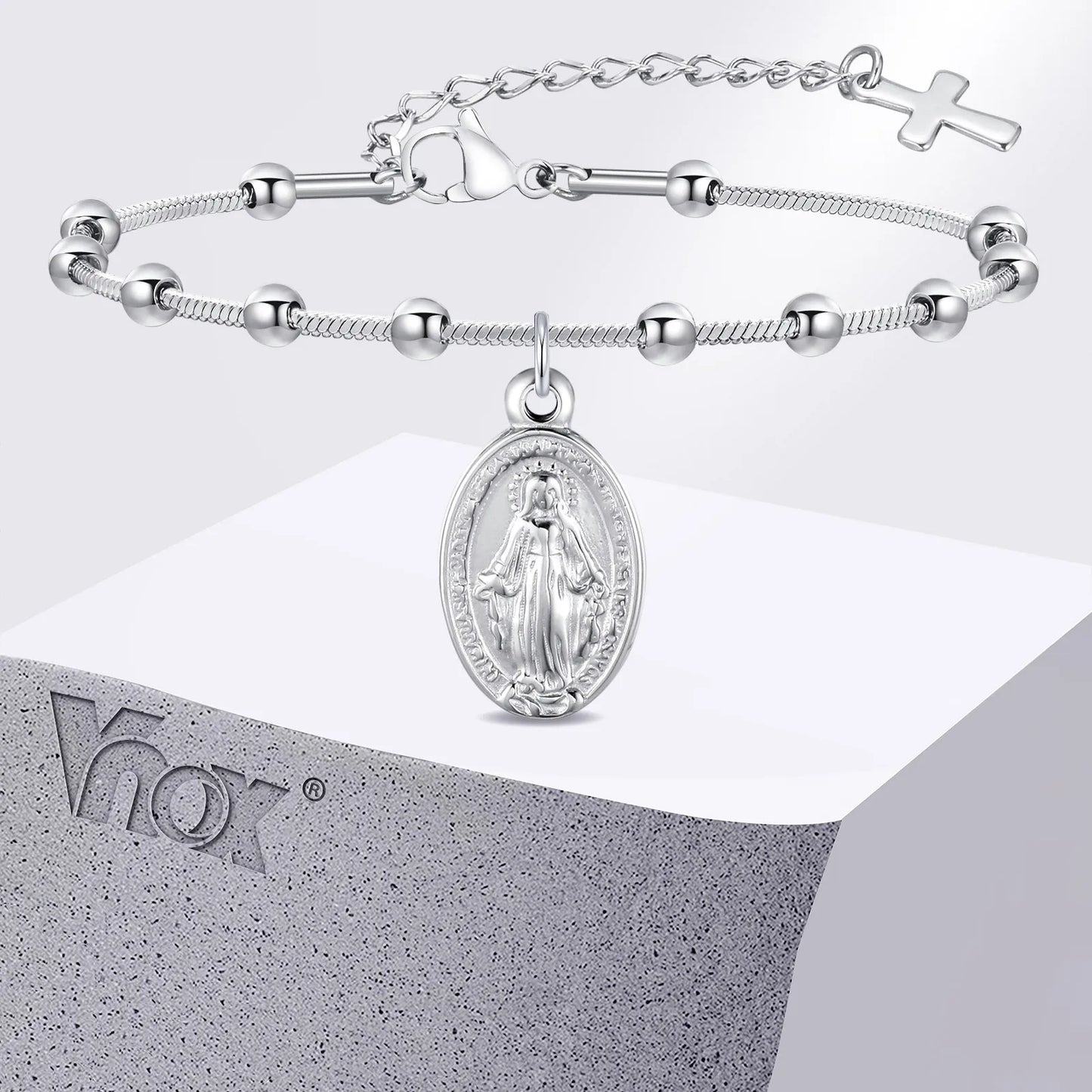 Virgin mary bracelet