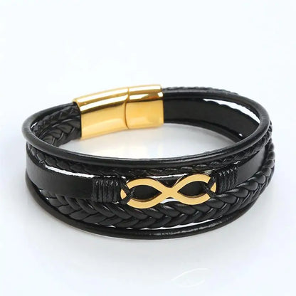 Leatherette bracelet