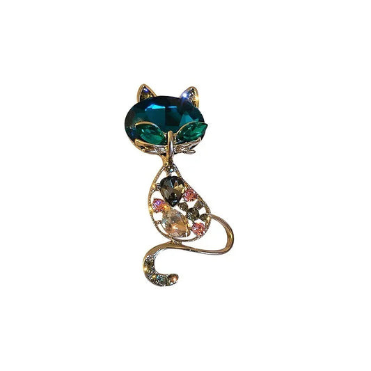 Brooch cat