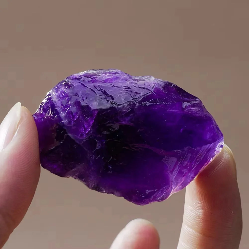 Gemstones amethyst