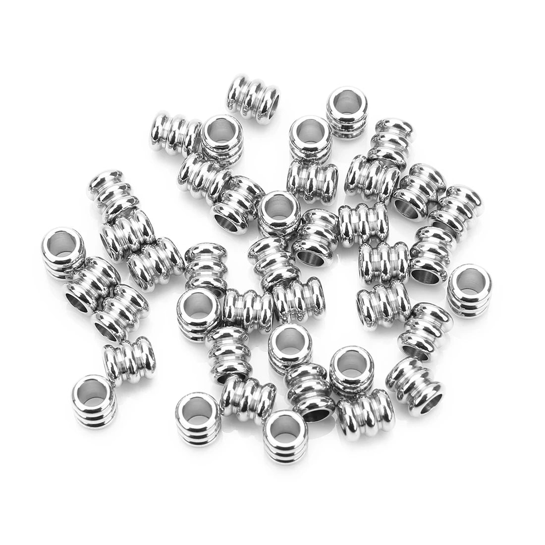 Stainless steel beads