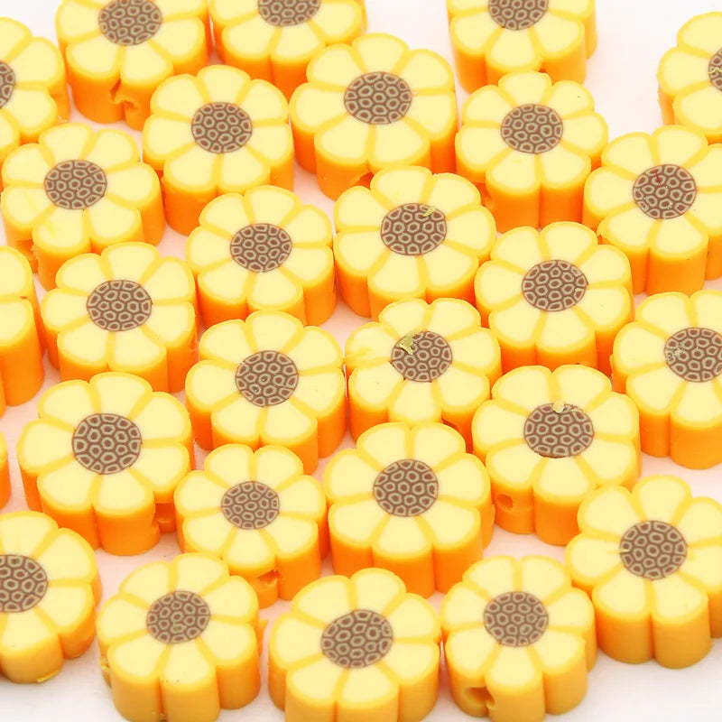 Sunflower beads