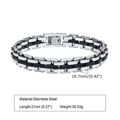 Stainless steel bracelet for men