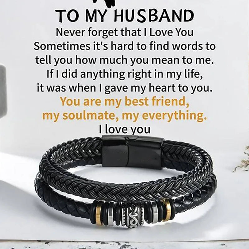 To my son bracelet