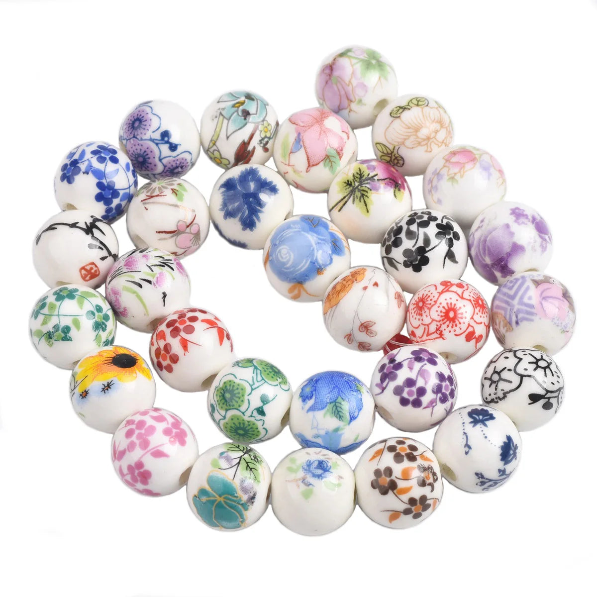 Floral beads