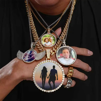 Photo necklace pendant