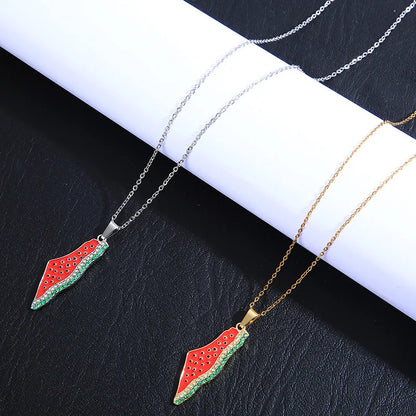 Watermelon necklace