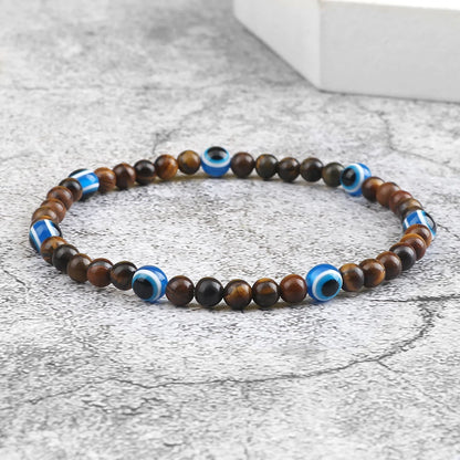 Evil eye beaded bracelet