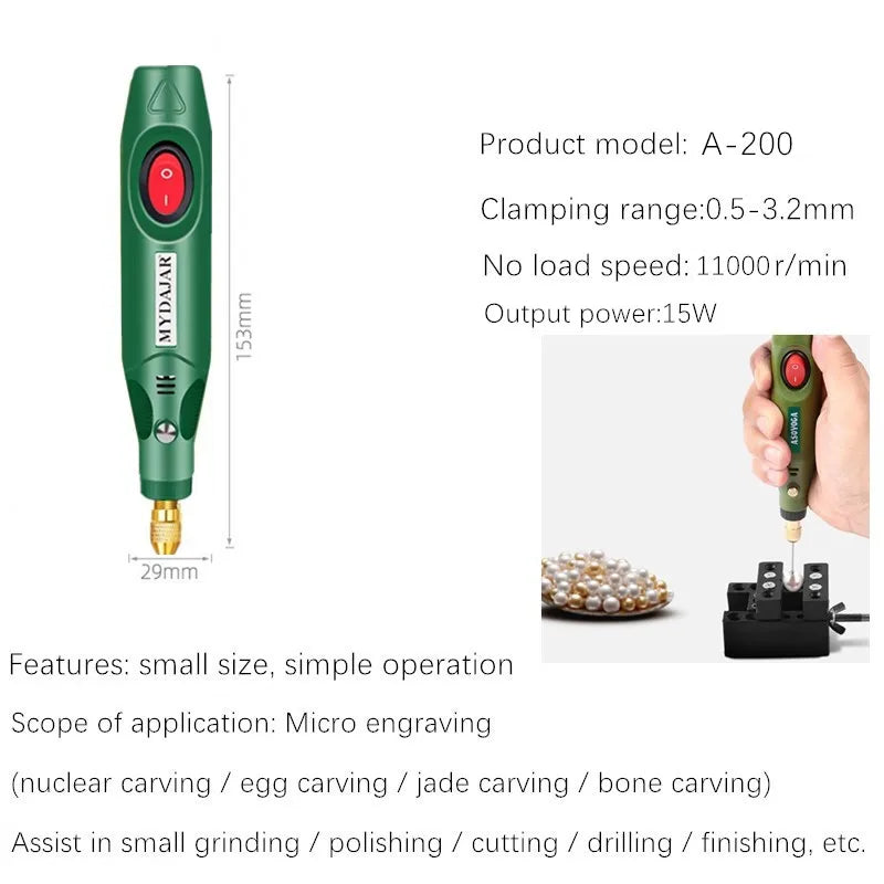 Drill for jewelry making