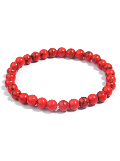 Red bead bracelet