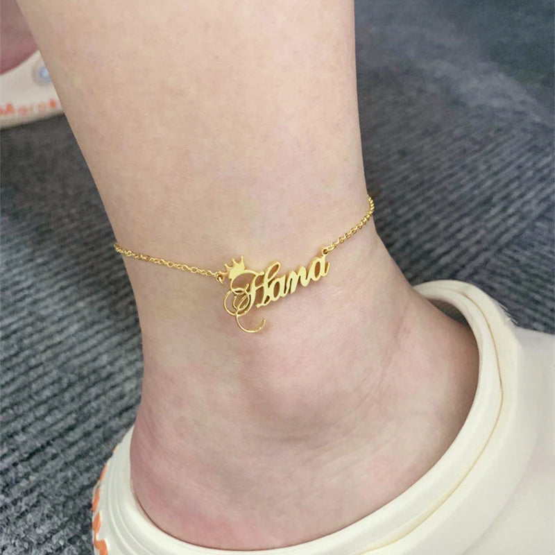 Ankle bracelet custom