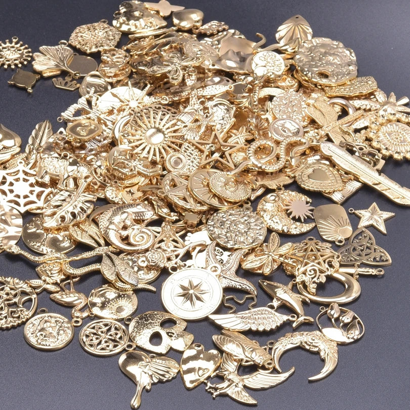 Gold Charms For Jewelry Making