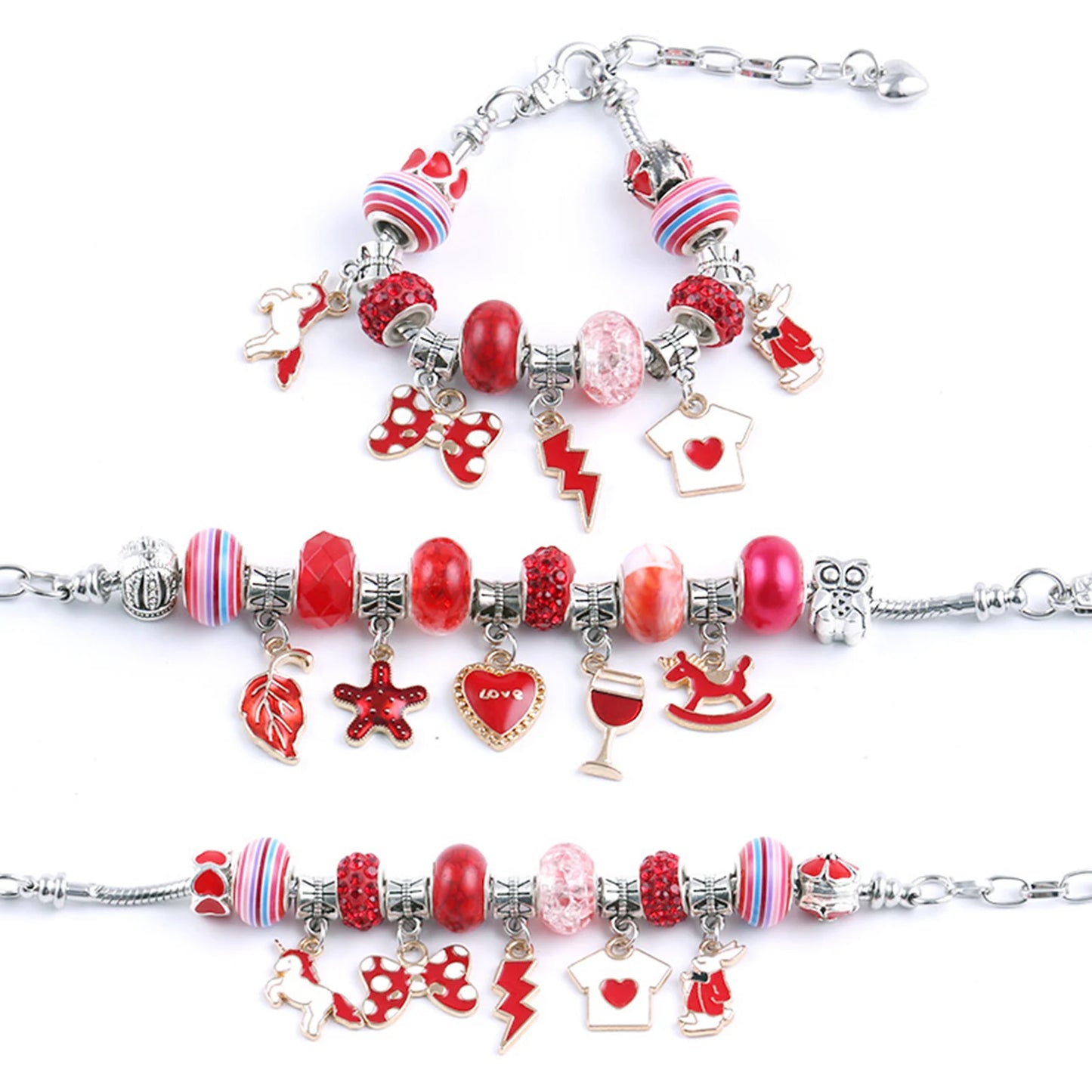 Charm bracelet making kit