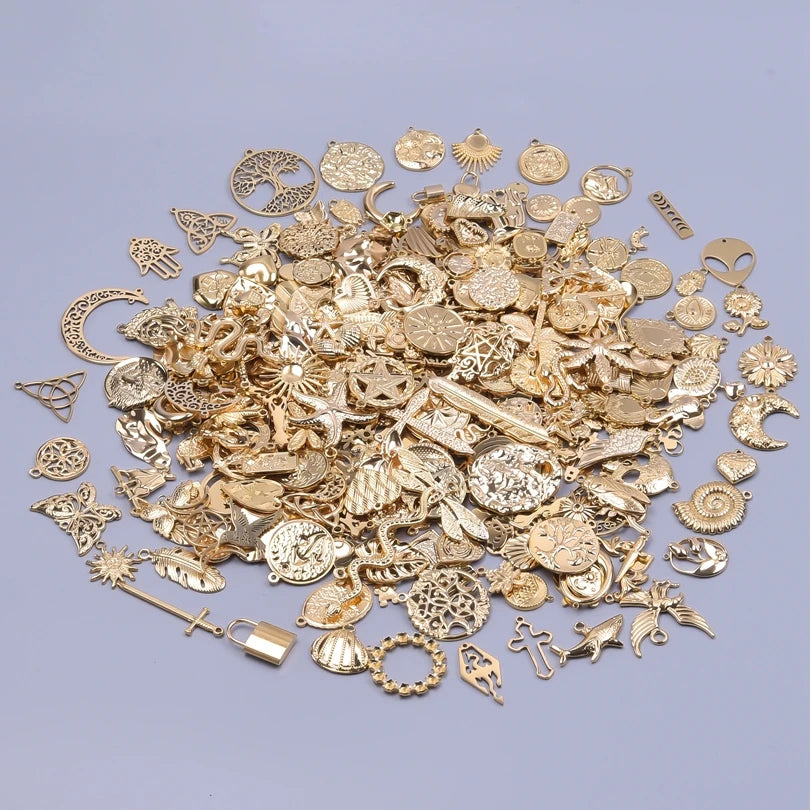 Gold Charms For Jewelry Making