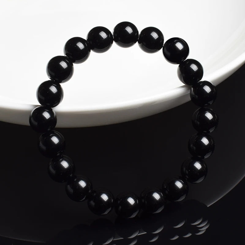 Black onyx bracelet mens