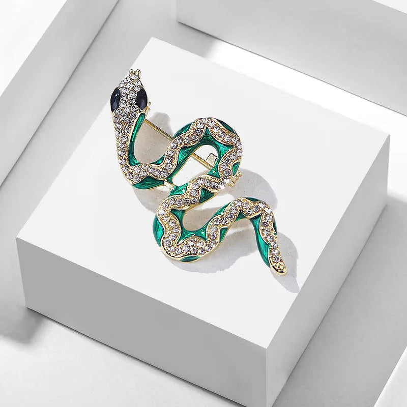 Snake brooch