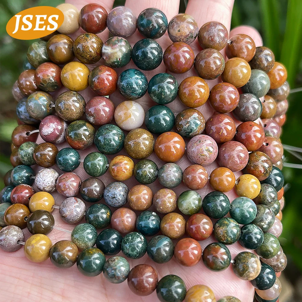 Jasper beads