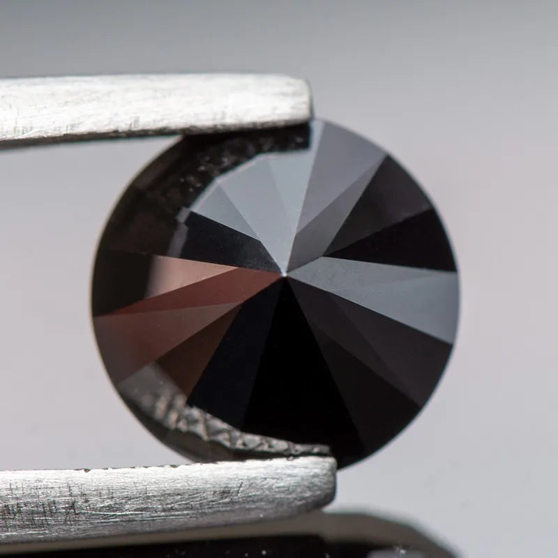 Black moissanite jewelry