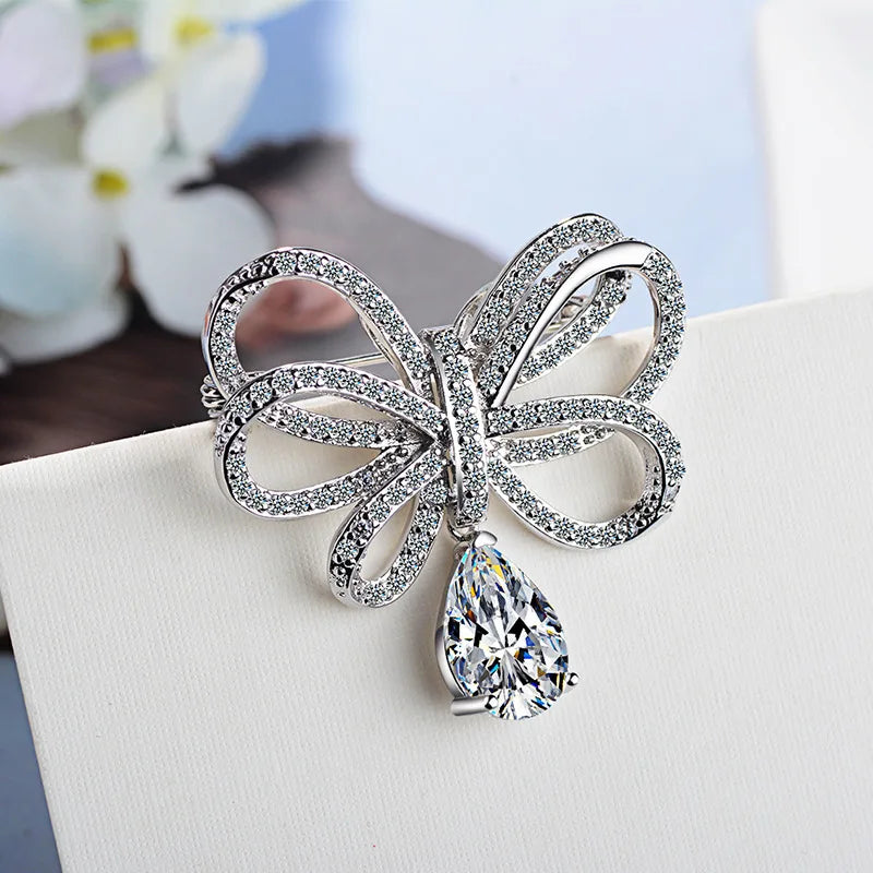 Trifari bow brooch