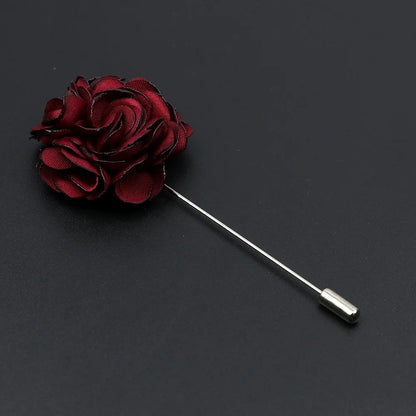 Floral brooch pin