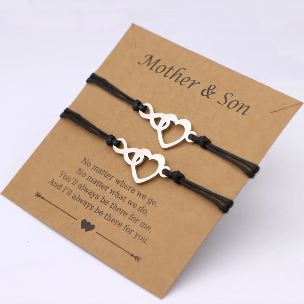 Mother and son bracelet