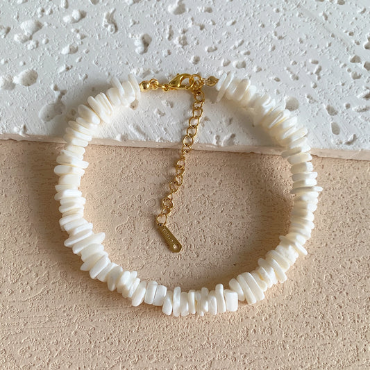 Puka shell bracelet