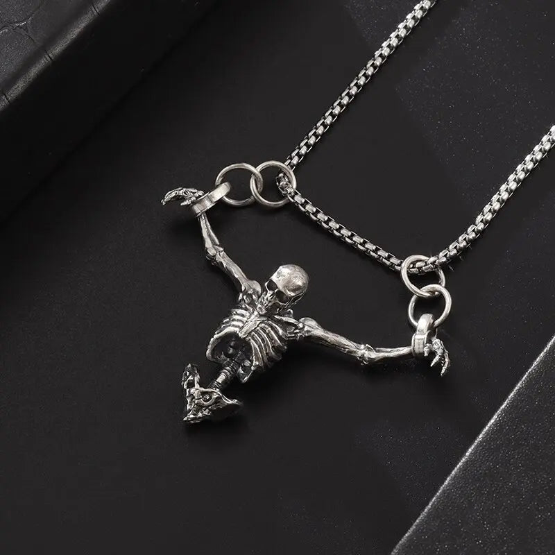 Skeleton necklace