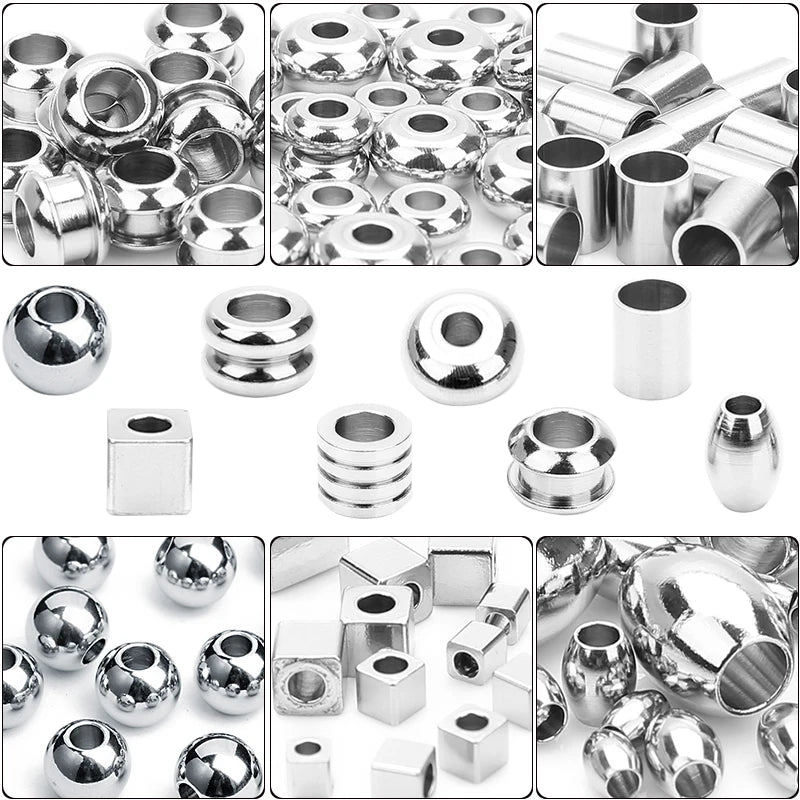 Stainless steel beads