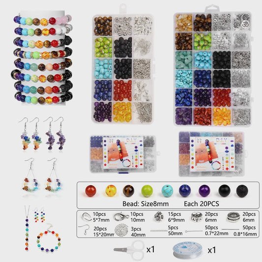 Bracelet making kit beads