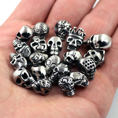 Skull beads for bracelets