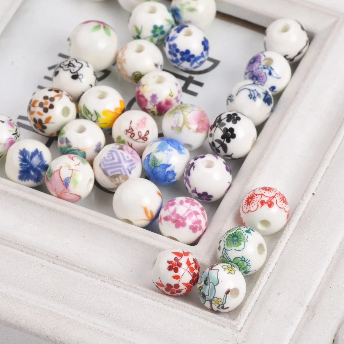 Floral beads