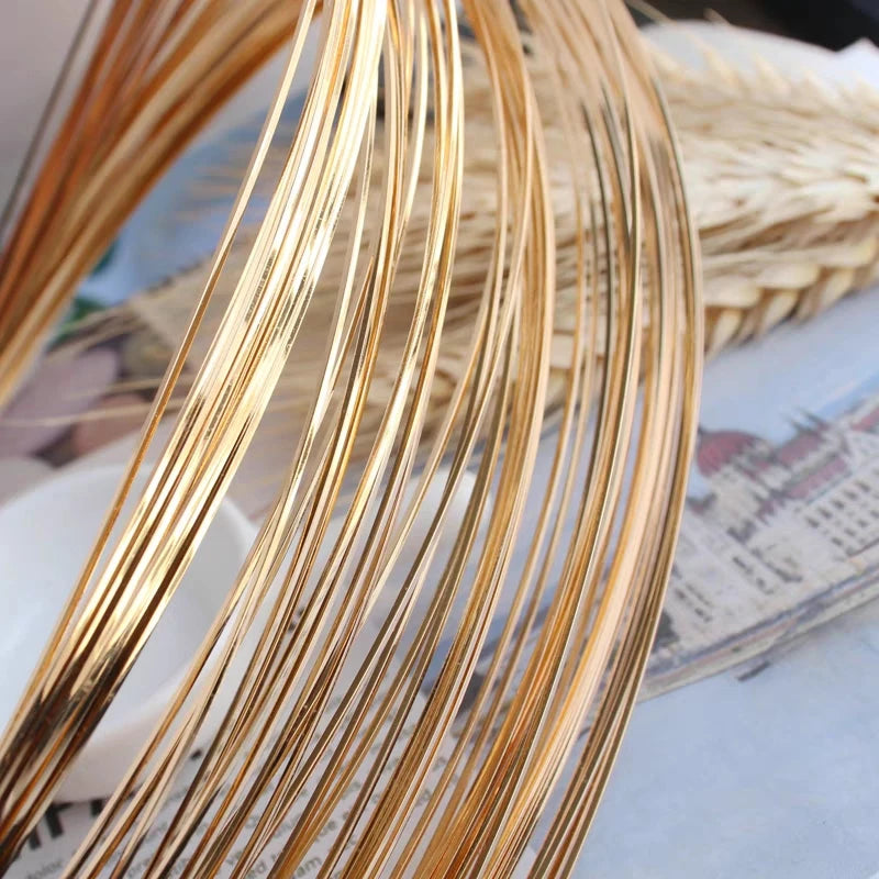 Gold wire for making jewelry