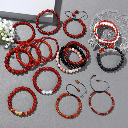 Carnelian bracelets