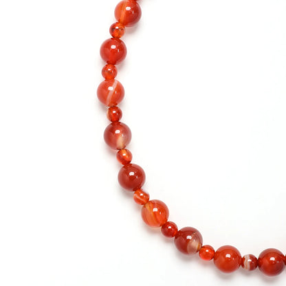 Red stone necklace