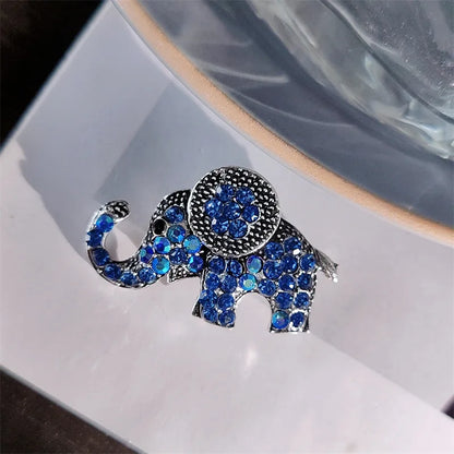 Vintage elephant brooch