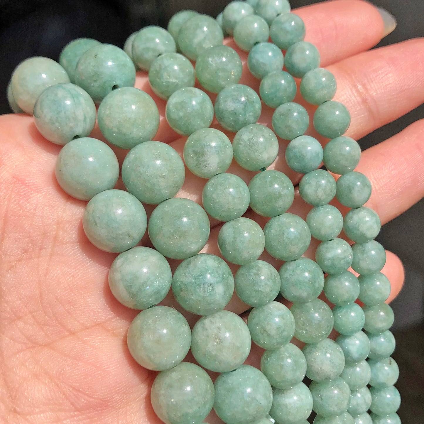 Lava rock beads