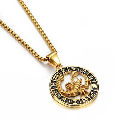 Cancer astrology necklace