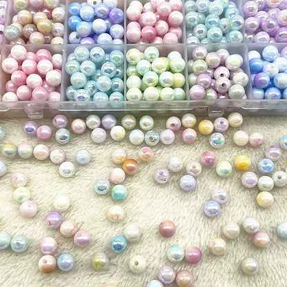 Pearlescent beads