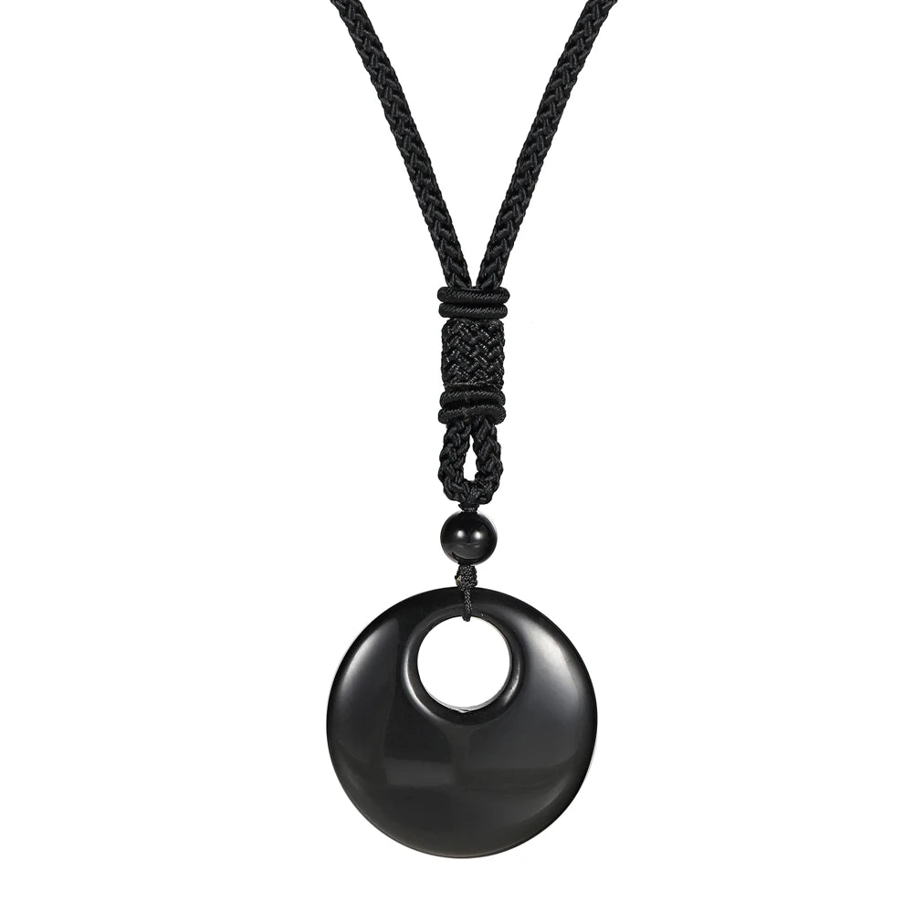 Black onyx pendant