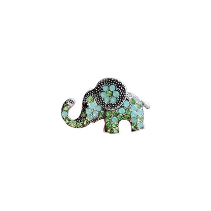 Vintage elephant brooch