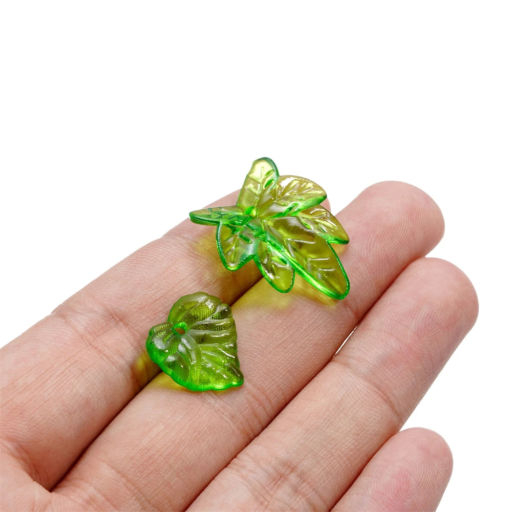 Leaf beads